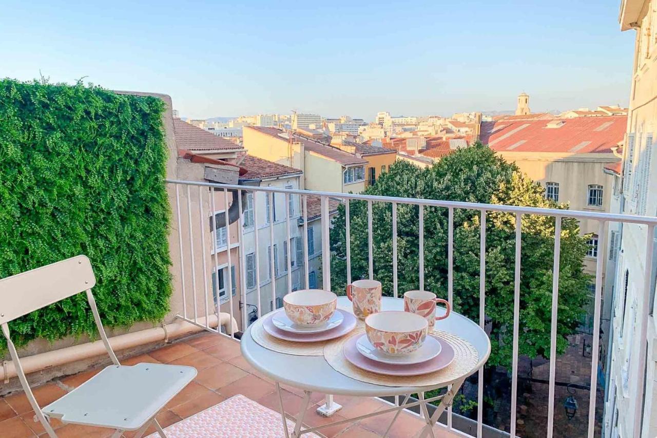 Le Perchoir - Terrasse & Clim Au Coeur Du Panier Lejlighed Marseille Eksteriør billede