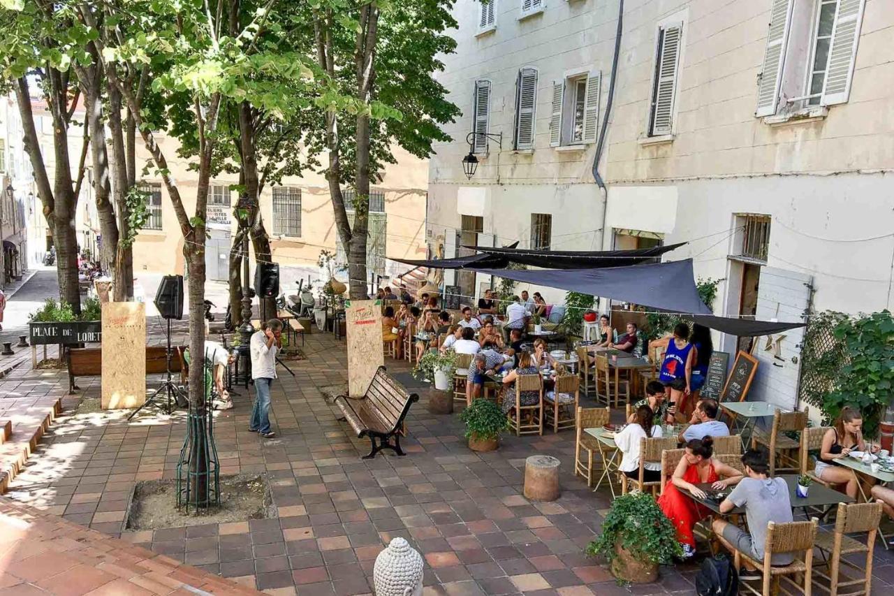 Le Perchoir - Terrasse & Clim Au Coeur Du Panier Lejlighed Marseille Eksteriør billede