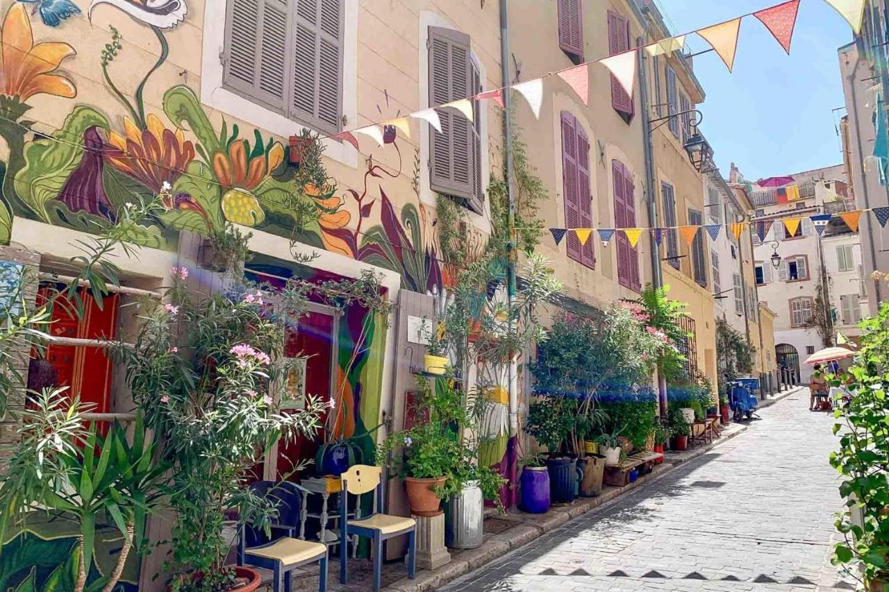 Le Perchoir - Terrasse & Clim Au Coeur Du Panier Lejlighed Marseille Eksteriør billede